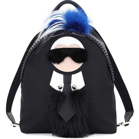 fendi karlito backpack|Fendi Karlito Fur Mohawk Backpack .